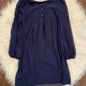 Navy Blue Dress